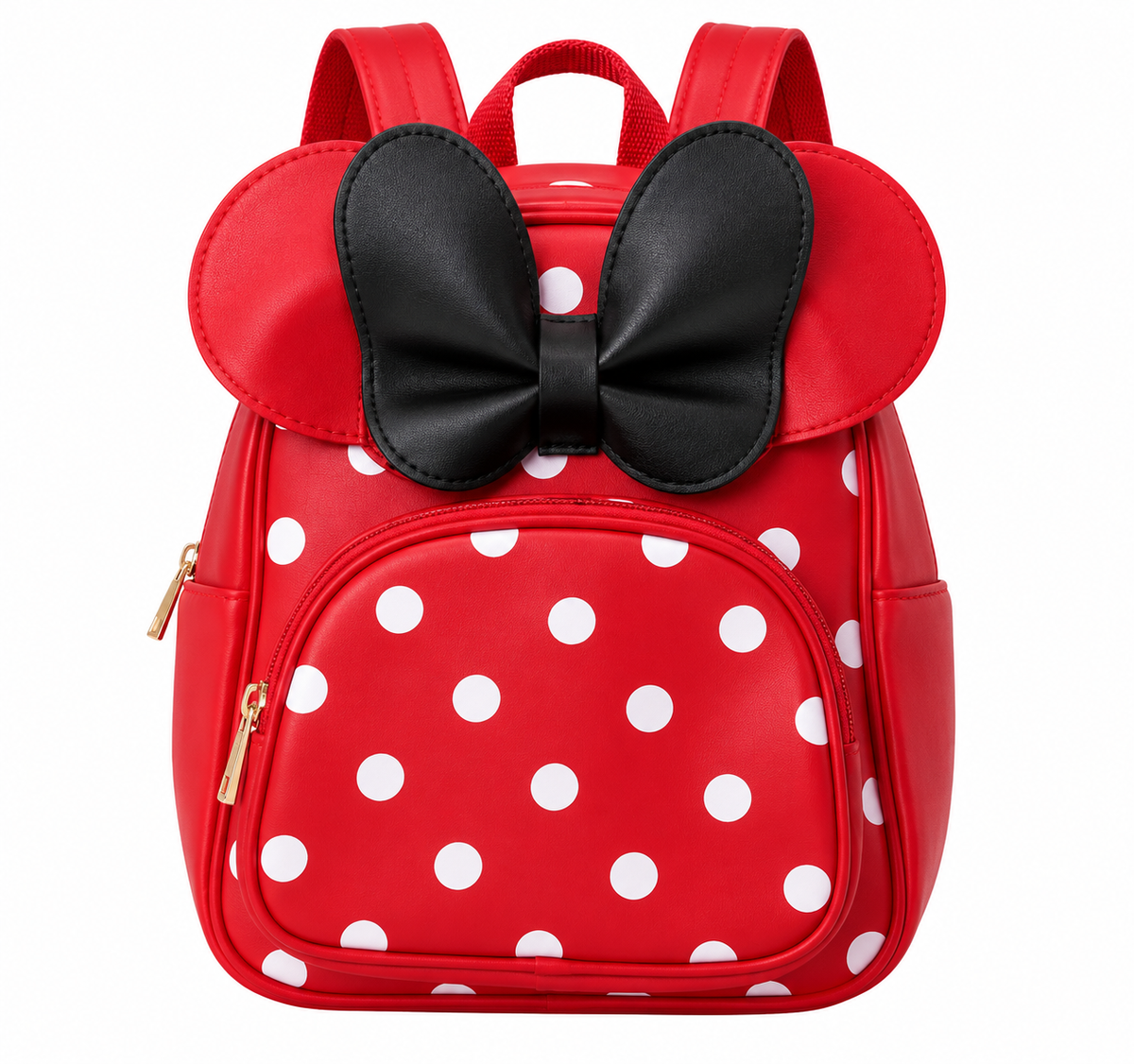Red Polka Dot Kids Backpack