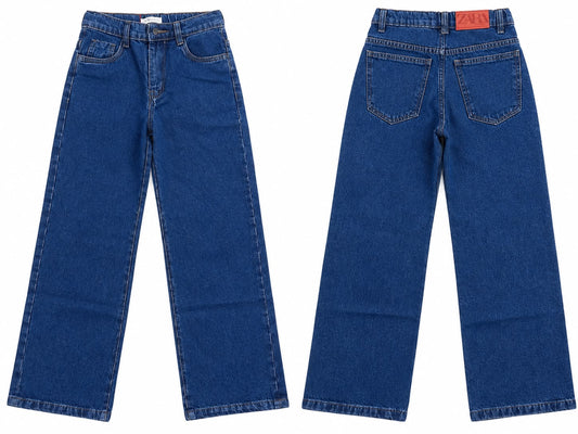 Classic Straight-Leg Denim Jeans