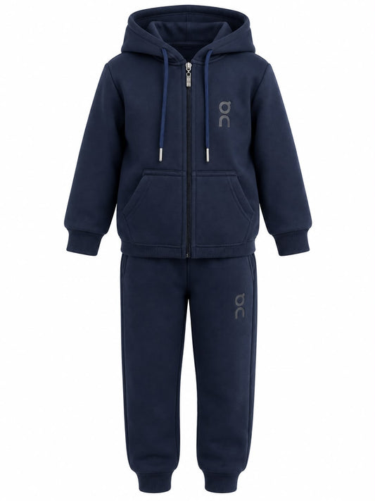Kids’ Fleece-Lined Tracksuit Set (We recommend choosing one size up for a comfortable fit.)