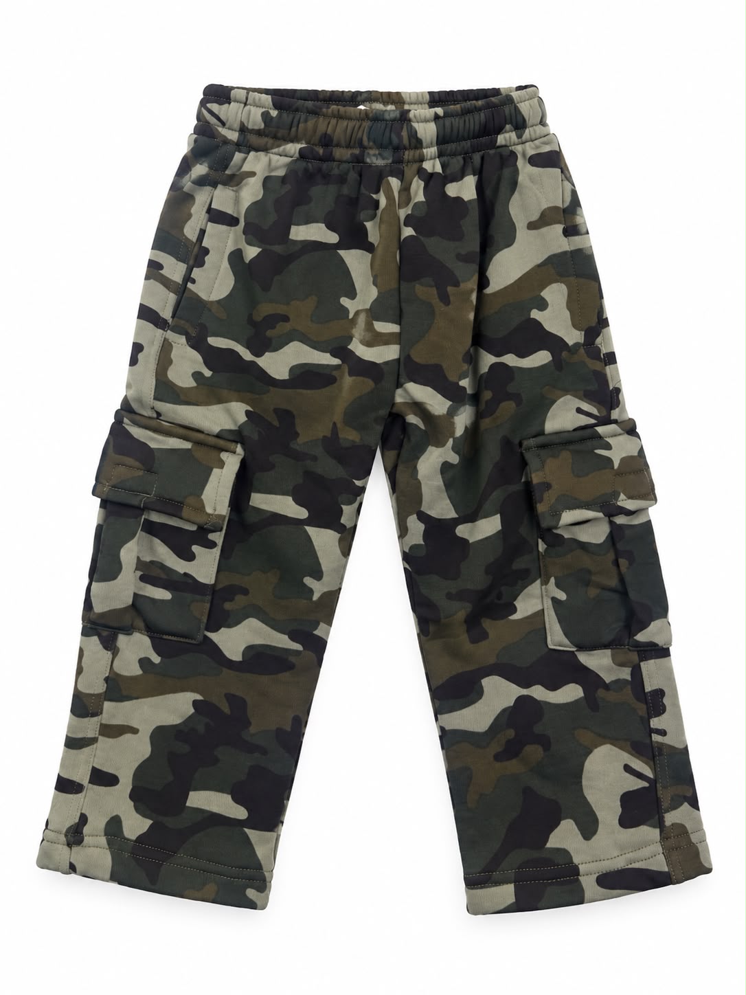 Kids’ Camouflage Cargo Sweatpants