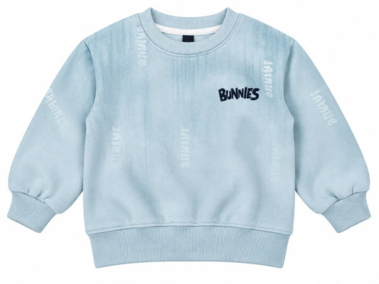Kids’ Ice Blue Bunnies Sweatshirt