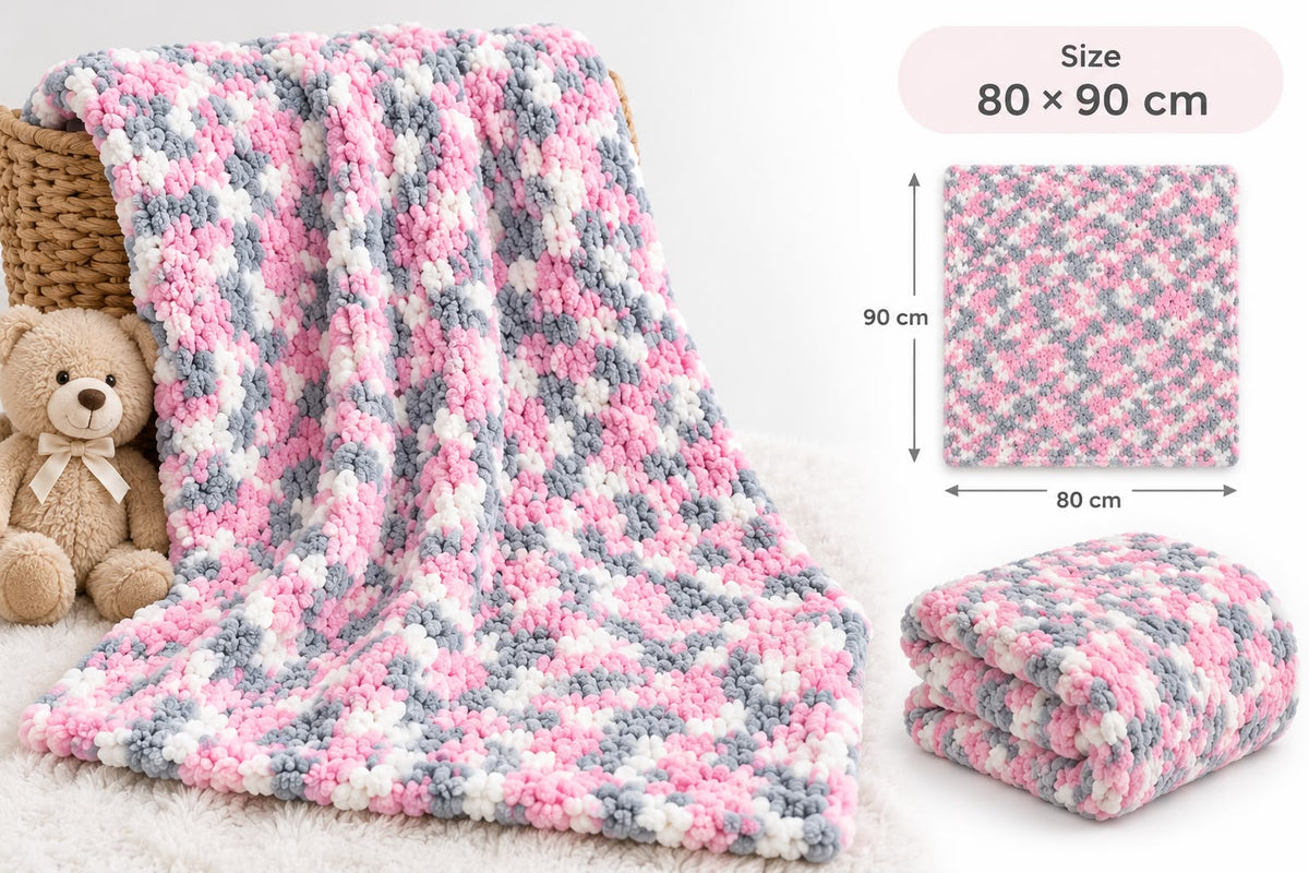 Soft Puffy Baby Blanket