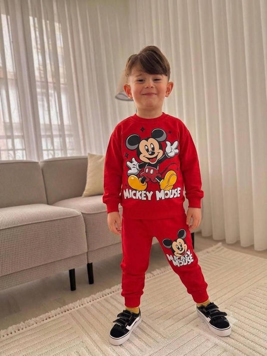 Mickey Mouse Cotton 2-Piece Tracksuit